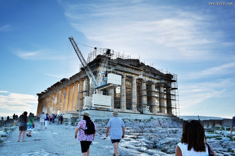 希腊雅典卫城风景图片大全