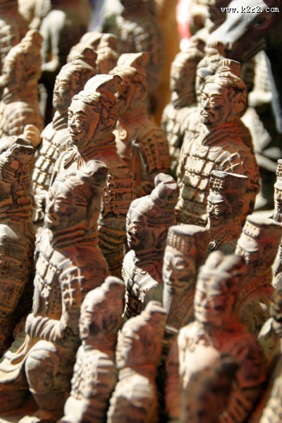 秦始皇陵兵马俑图片