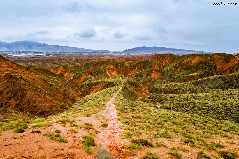 甘肃张掖丹霞地貌图片大全