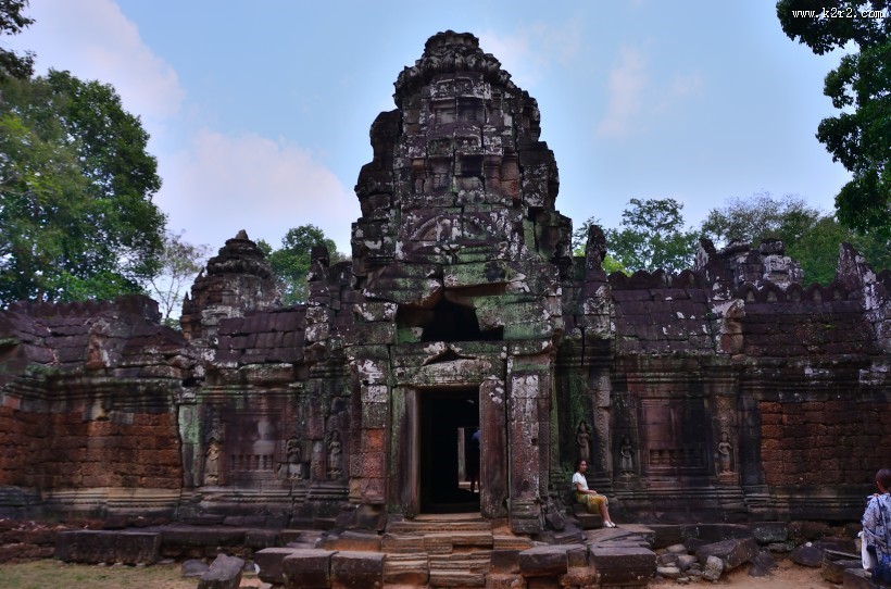柬埔寨吴哥窟风景图片