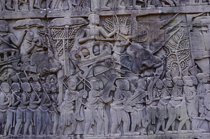 柬埔寨吴哥窟风景图片