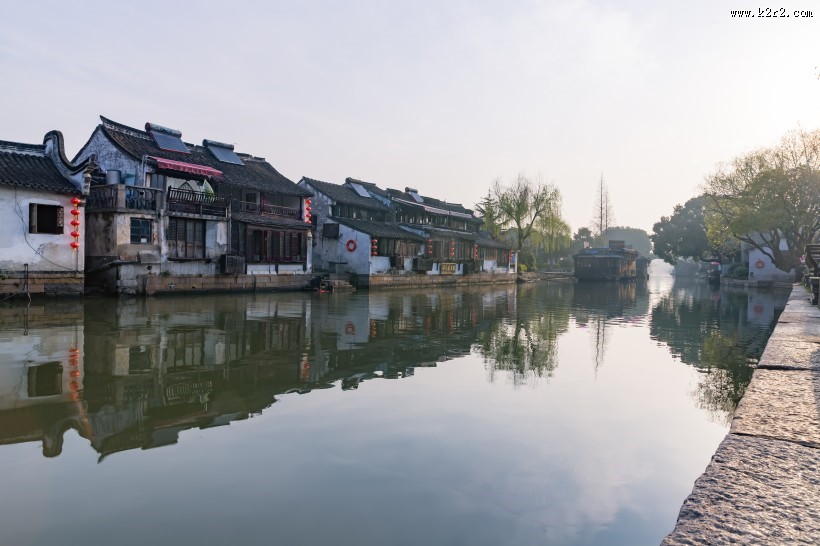 浙江嘉善西塘古镇风景图片