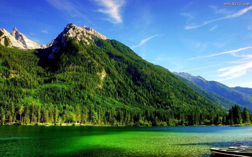 德国最美的乡村拉姆绍小镇风景图片