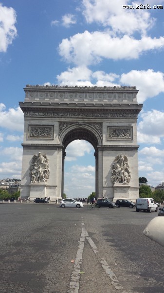 法国巴黎凯旋门图片大全