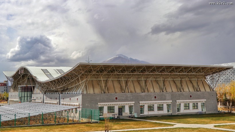 西藏大学建筑风景图片大全
