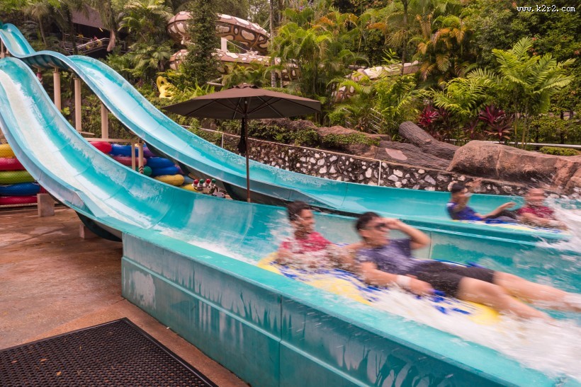 马来西亚水上乐园风景图片