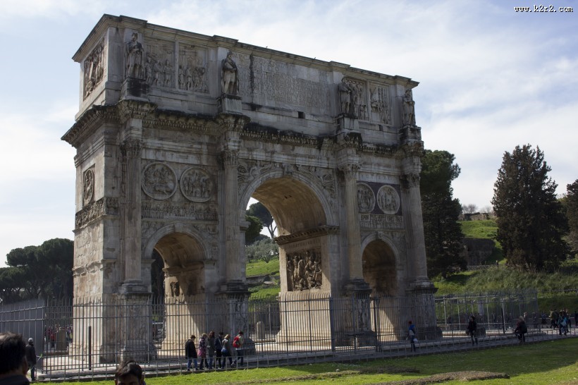 法国巴黎凯旋门图片