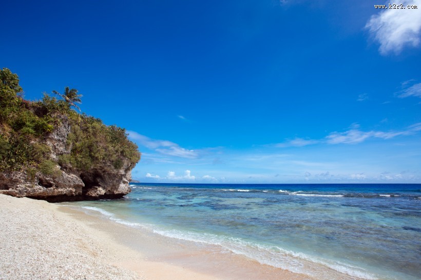 塞班岛海边风景图片