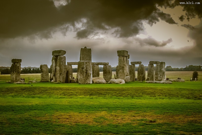 英国巨石阵图片