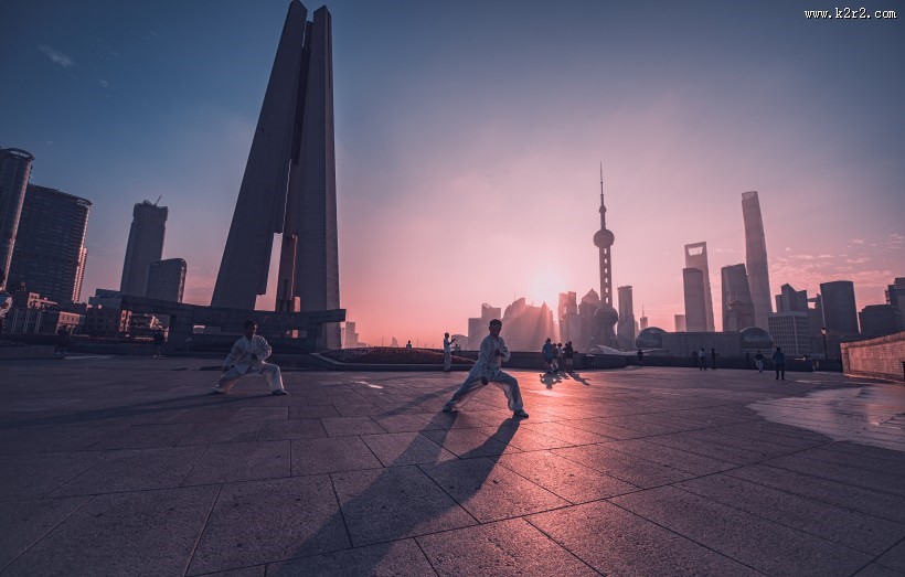 上海城市夜景图片