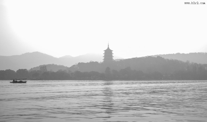 浙江杭州西湖风景图片