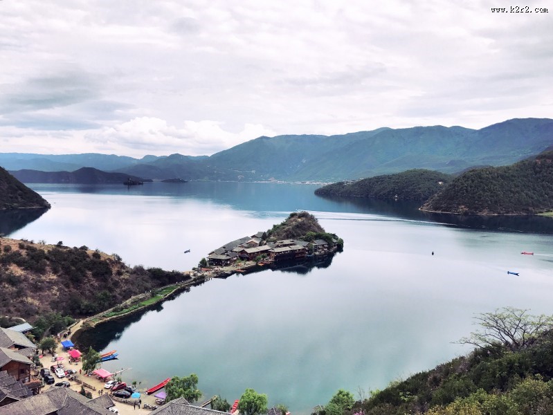 云南泸沽湖风景图片大全