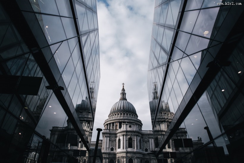 伦敦街头风景图片