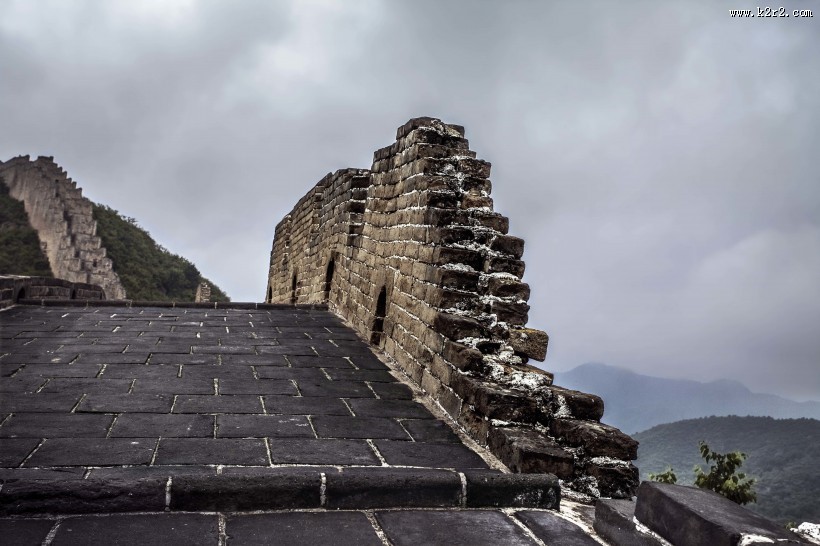 河北金山岭长城风景图片