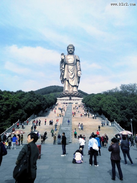 江苏无锡灵山大佛风景图片