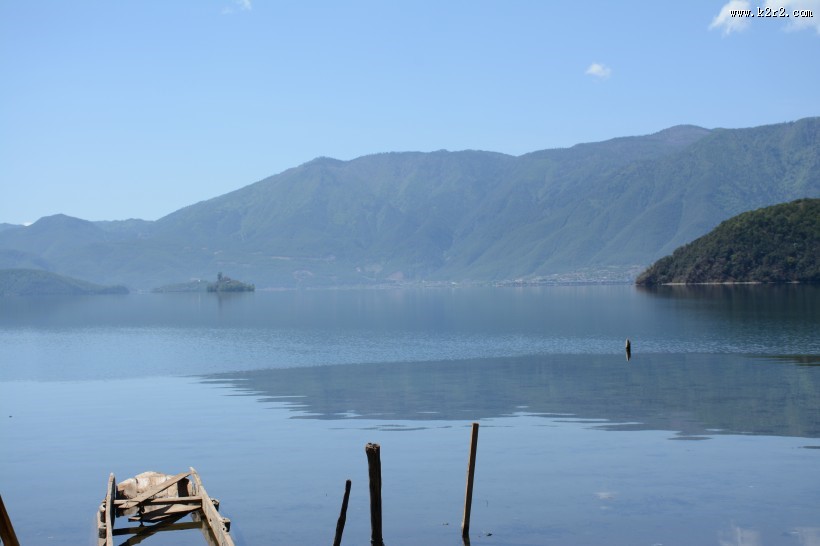 四川泸沽湖秀丽景色图片大全