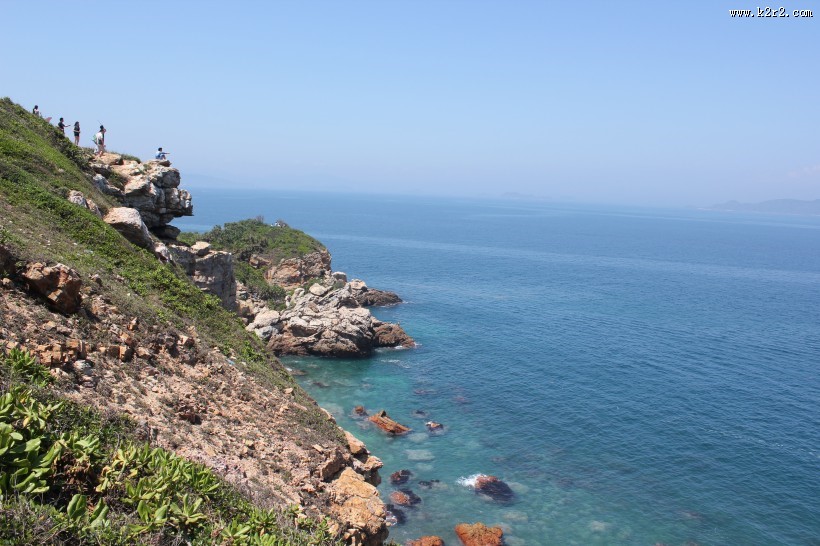 广东深圳鹿嘴山庄度假村唯美海景图片