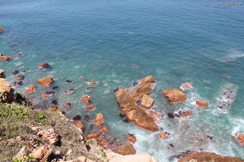 广东深圳鹿嘴山庄度假村唯美海景图片