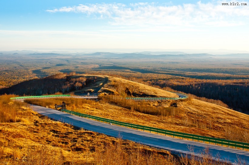 吉林长白山广阔风景图片