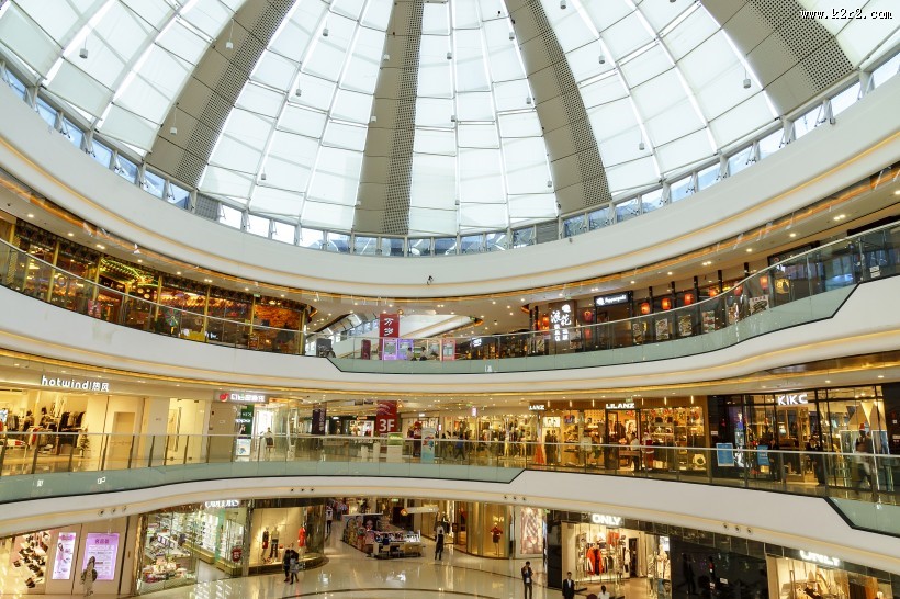 万达广场商场内部图片