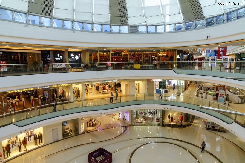 万达广场商场内部图片