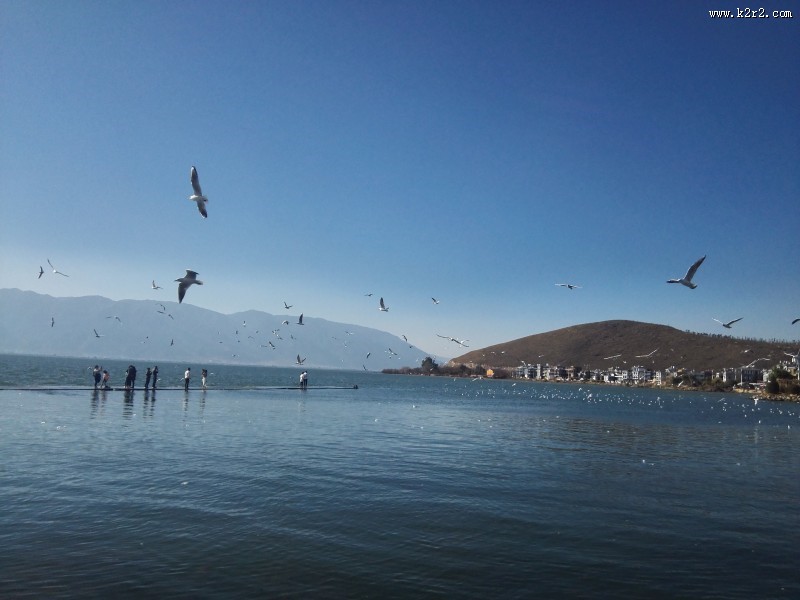 云南昆明大理洱海风景图片