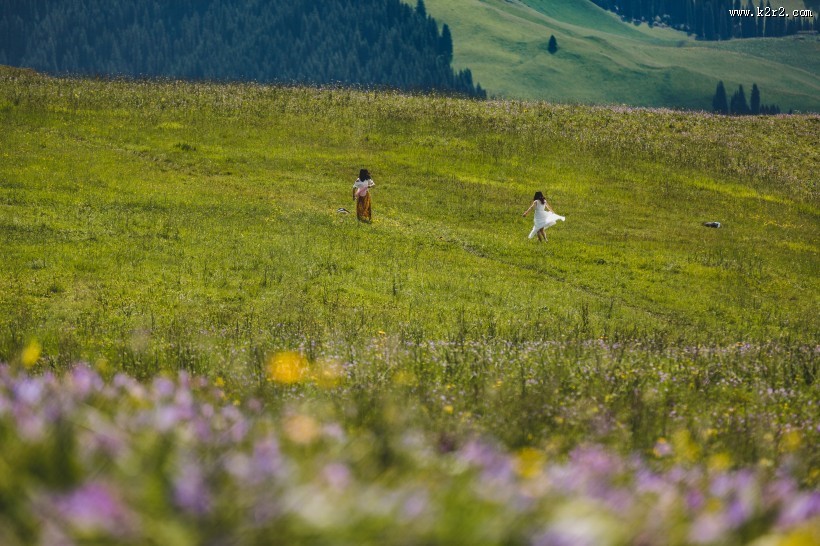青海卓尔山风景图片