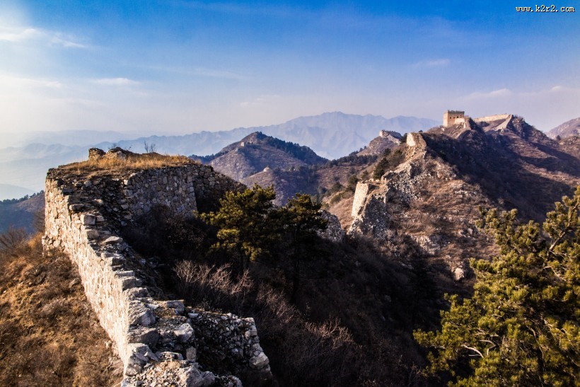 河北涞源亚家庄浮图峪长城风景图片大全