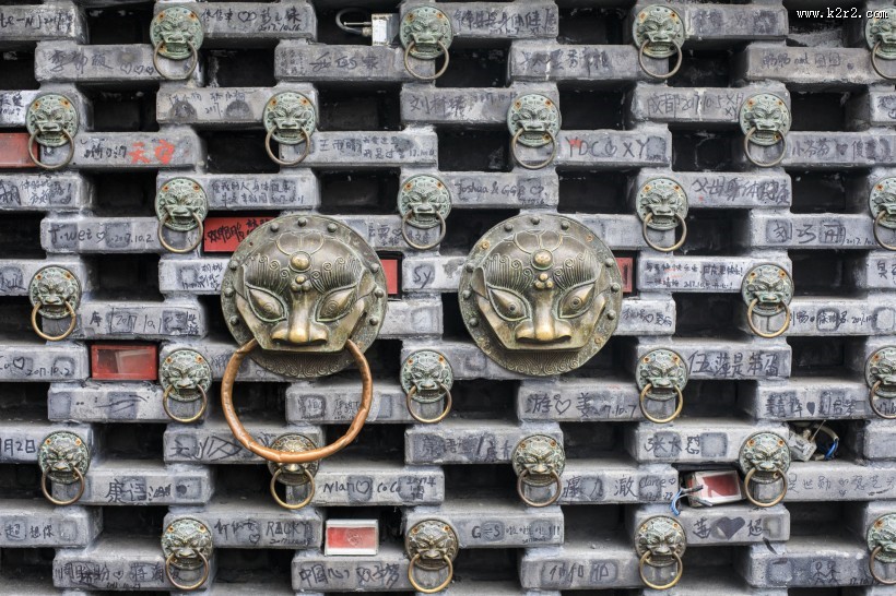 四川成都宽窄巷子特色风景图片大全