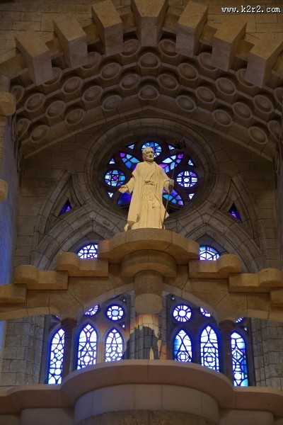 西班牙巴塞罗那圣家族大教堂图片