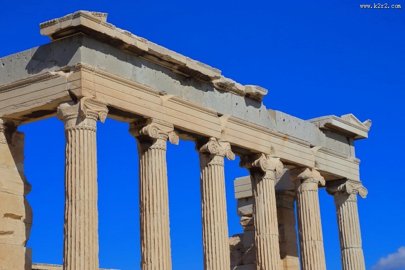 希腊雅典卫城风景图片大全