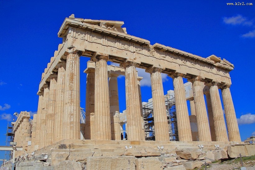 希腊雅典卫城风景图片大全