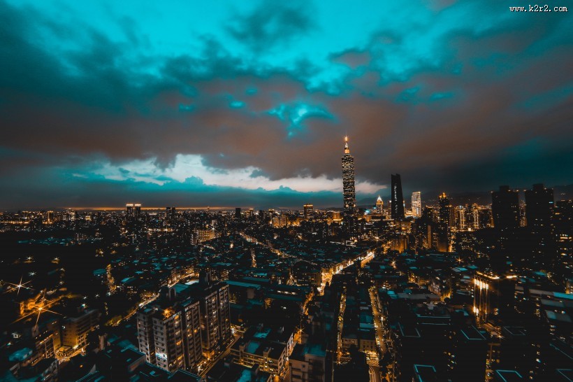 台湾台北市风景图片