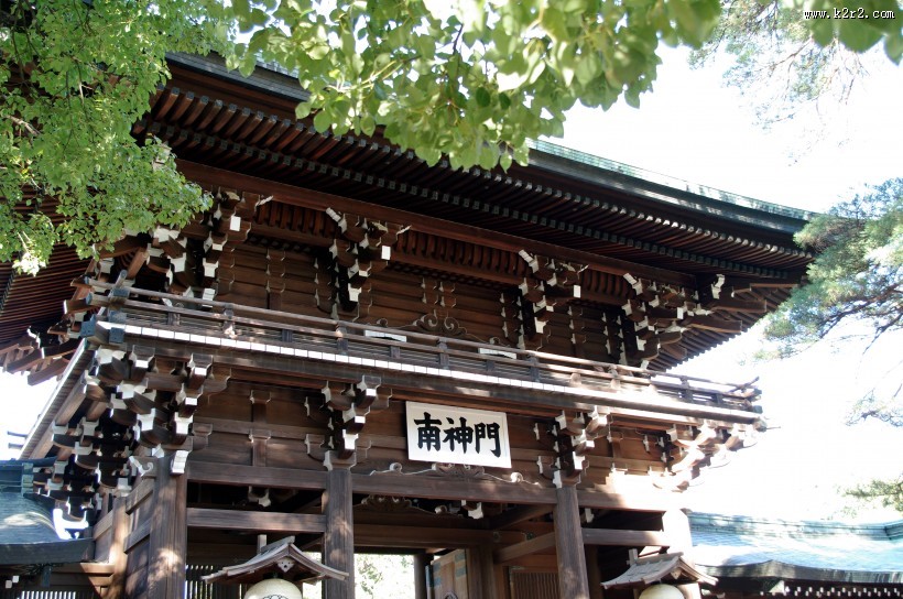 日本明治神宫的图片