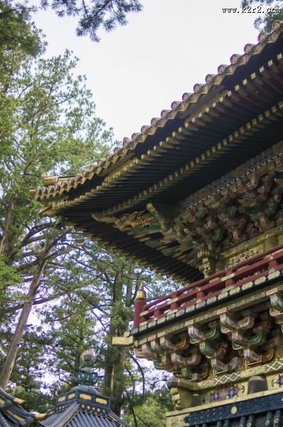 日本日光东照宫的图片