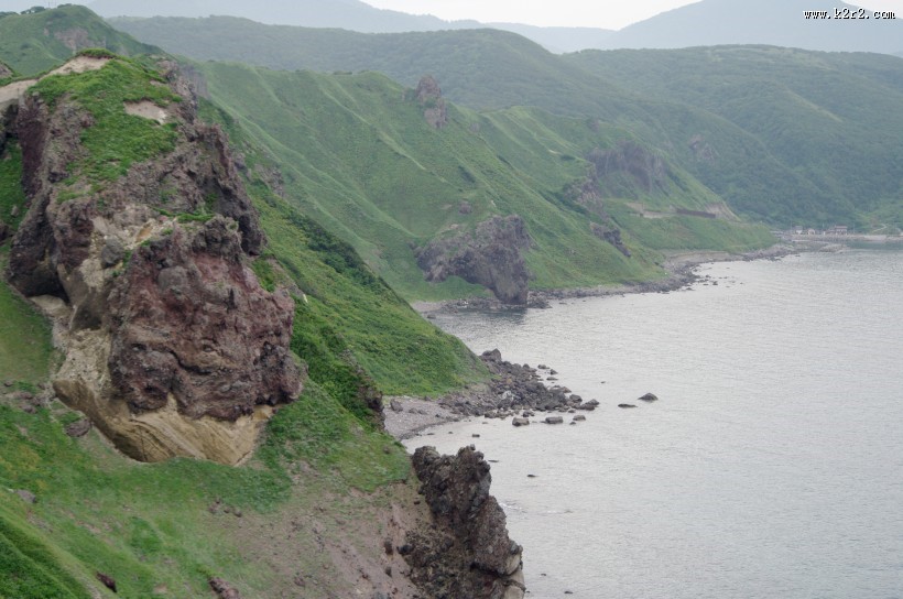 日本积丹半岛的图片