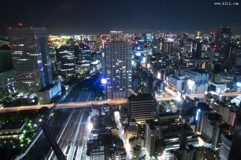 日本东京的夜景图片