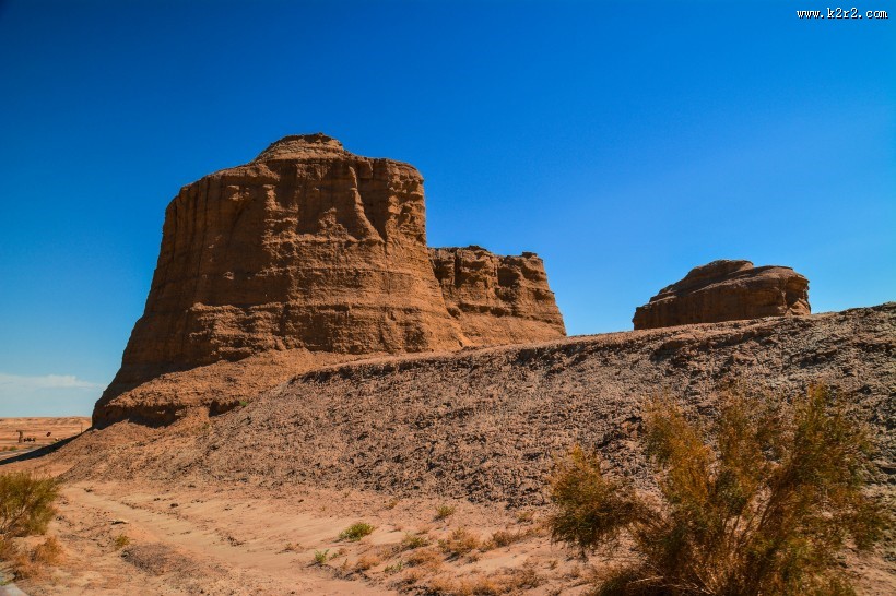 新疆克拉玛依魔鬼城风景图片
