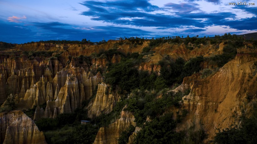 云南元谋土林风景图片大全