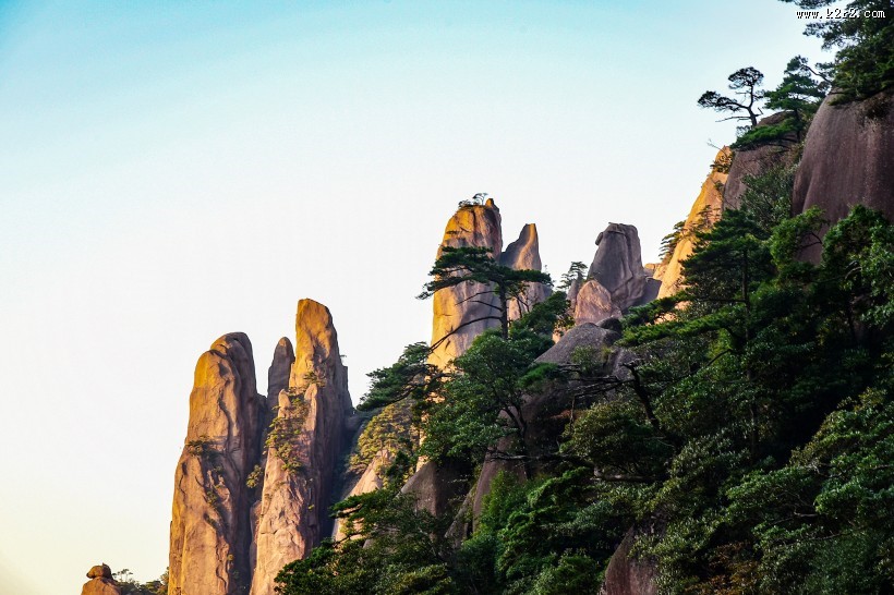 江西三清山风景图片