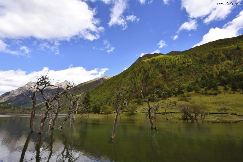 四川四姑娘山双桥沟风景图片