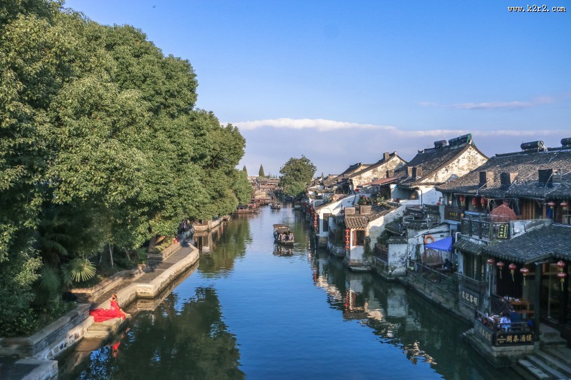 浙江嘉善西塘古镇风景图片