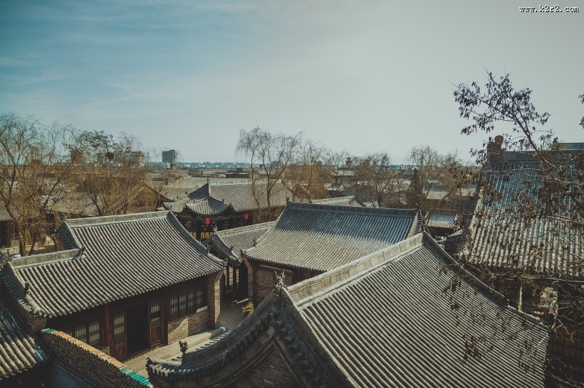 山西平遥古城建筑风景图片大全