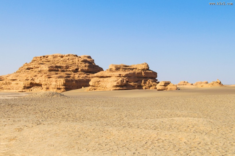 甘肃敦煌雅丹国家地质公园风景图片