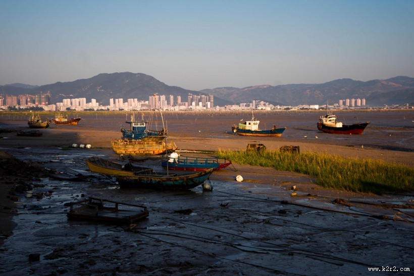 福建宁德霞浦滩涂风景图片