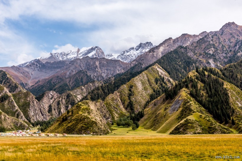 新疆独库公路风景图片大全