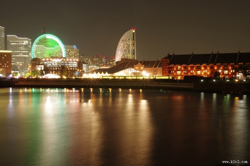 日本横滨夜景高清图片