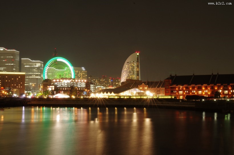 日本横滨夜景高清图片