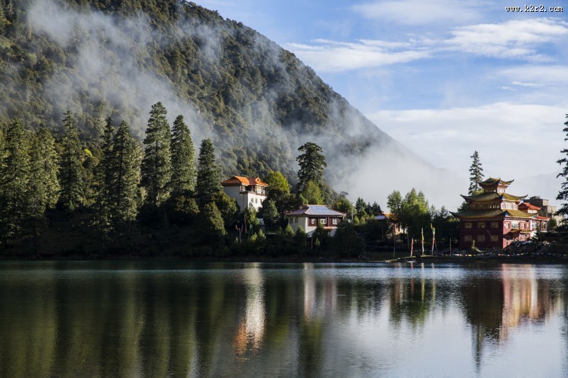 四川措卡湖风景图片大全