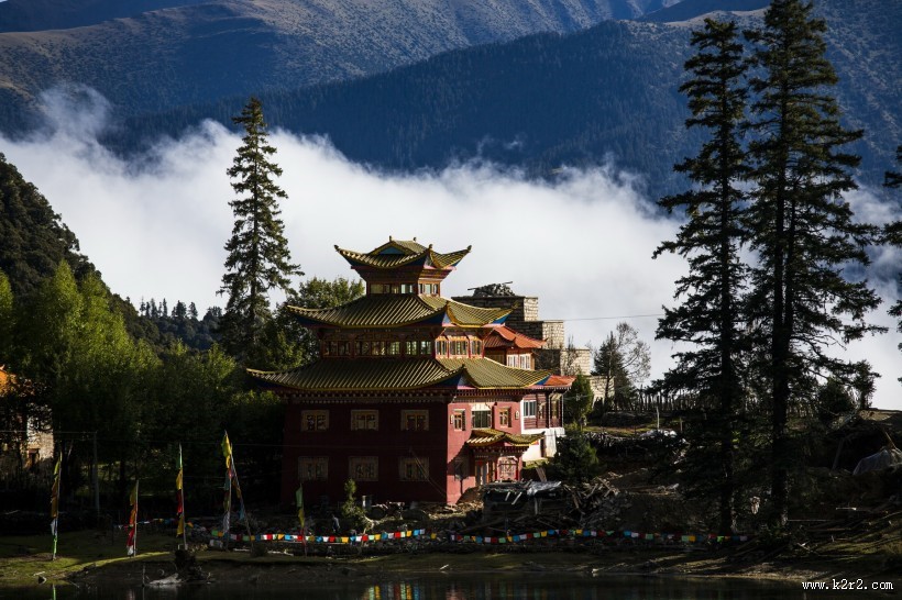 四川措卡湖风景图片大全